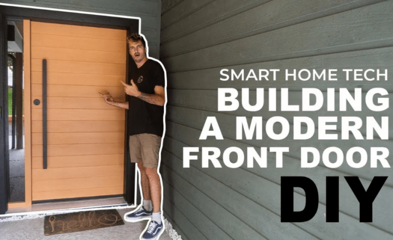 How To Build A Modern Exterior Entryway Door