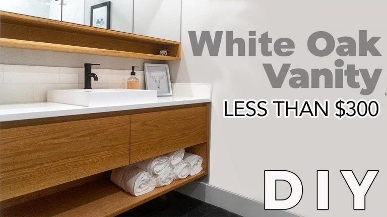 How To Build Your Own Bathroom Vanity Cabinet DIY