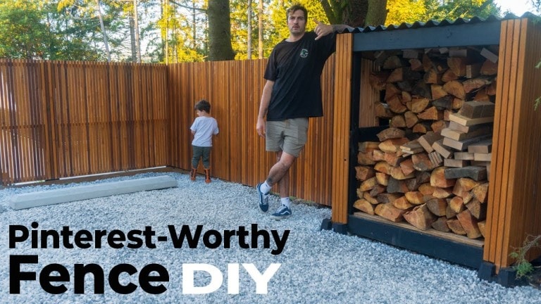 How to build a wooden fence step by step