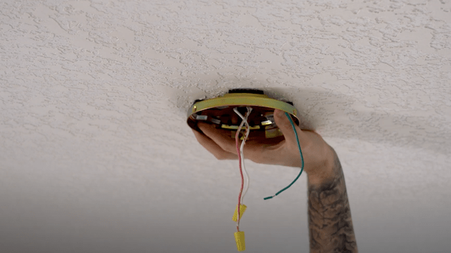 installing the ceiling mount