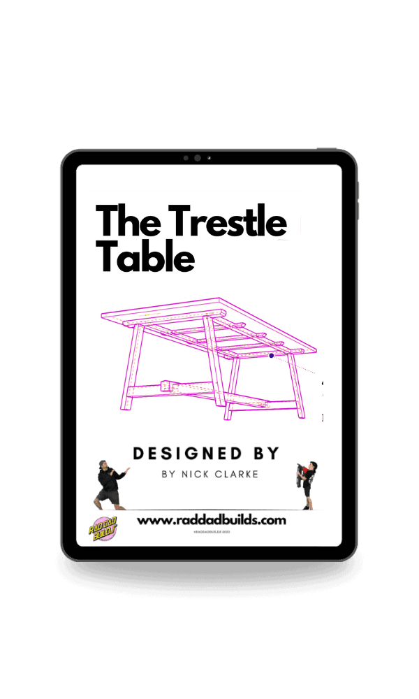 trestle table plan cover