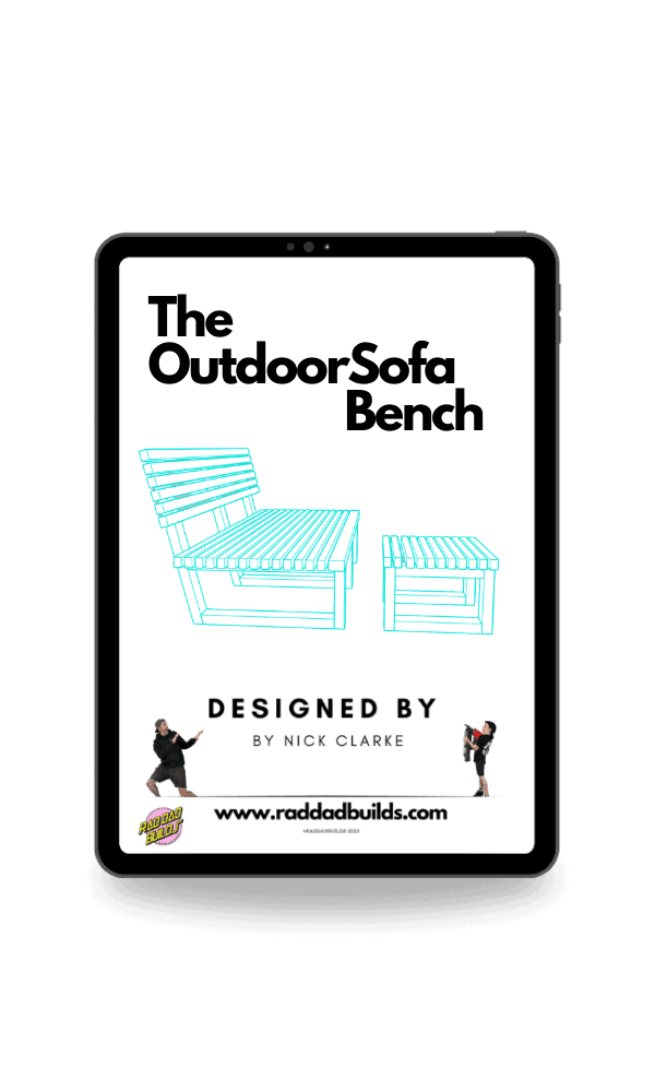 bench sofa plans rad dad builds