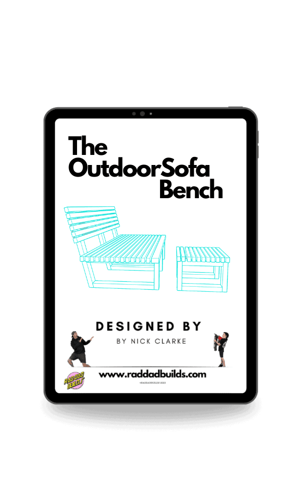bench sofa plans rad dad builds
