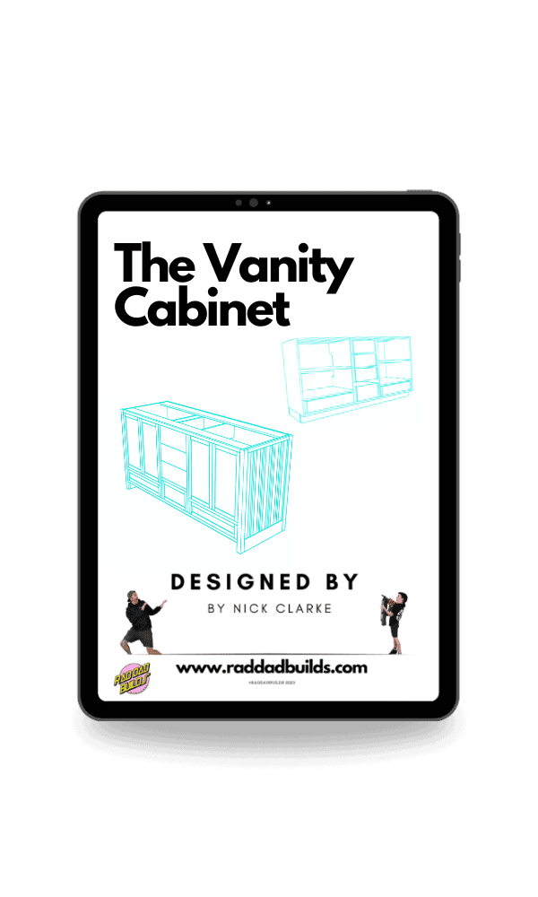 vanity cabinet plans