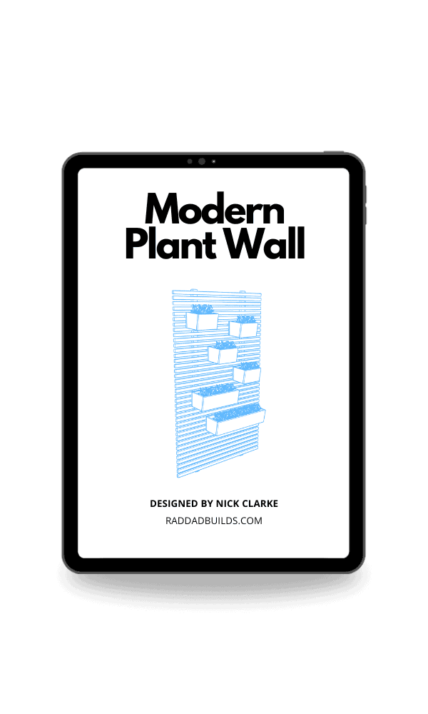 Rad Dad Builds Plant Wall Plans_